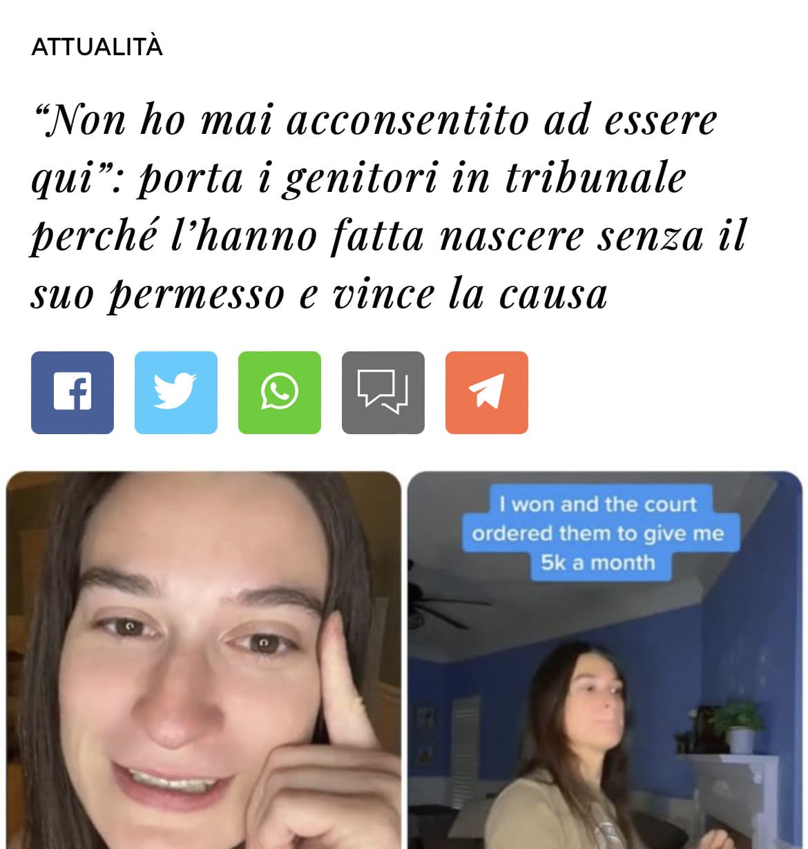 Giustamente deve esserci il consenso 