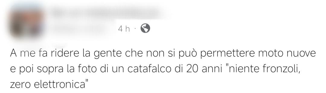 Quanta ignoranza racchiusa in così poche parole..