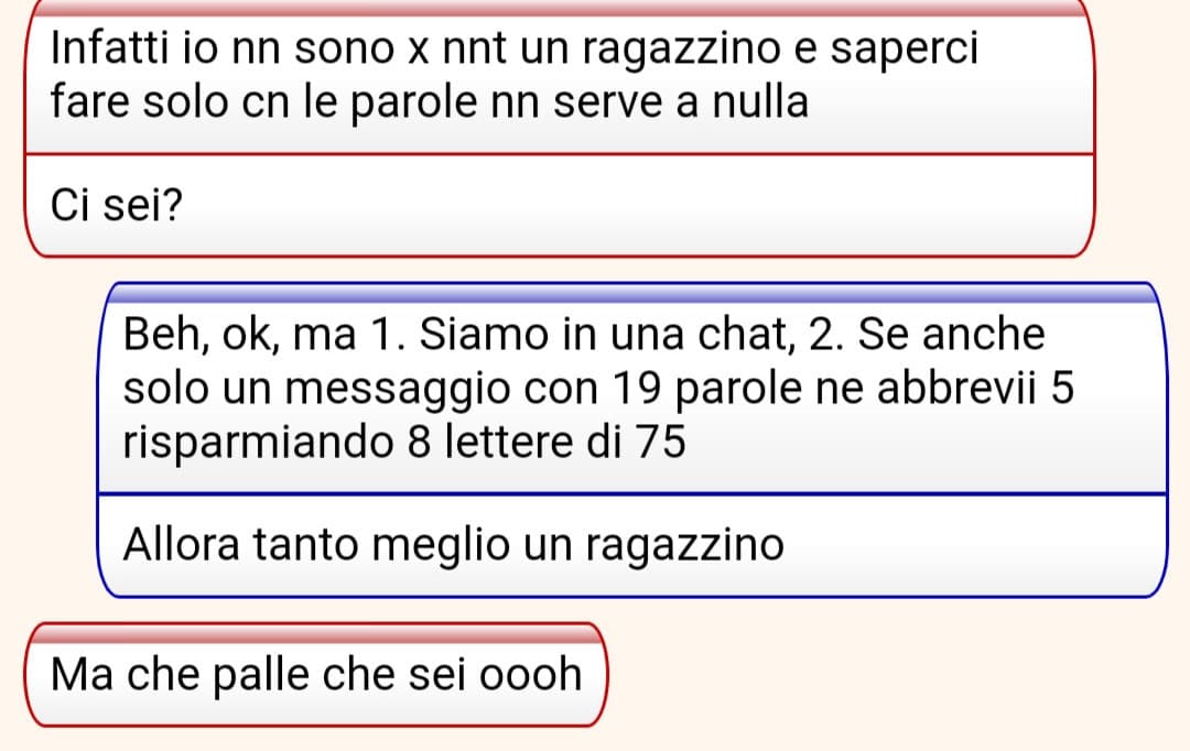 Volevo provare gli shouts visto che non ho mai postato nulla.