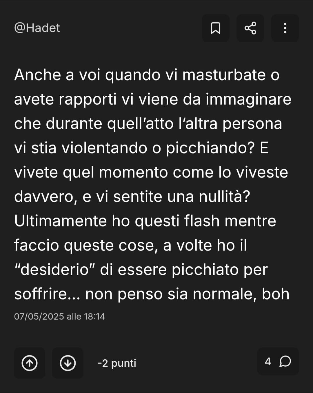 Una persona di sani principi e valori, mica quelli della lgbt