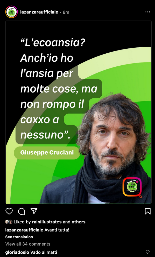 La zanzara è iniziata da una settimana e il crux lotta già come un leone!!!!