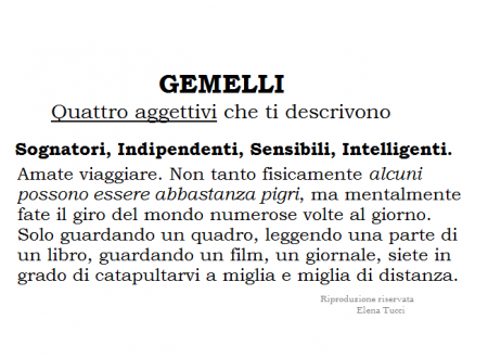 Chi di voi è  Gemelli come me? Se non siete gemelli che segno siete ?