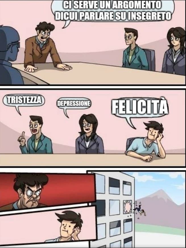 Cosa!? Chi l'ha detto!? ?