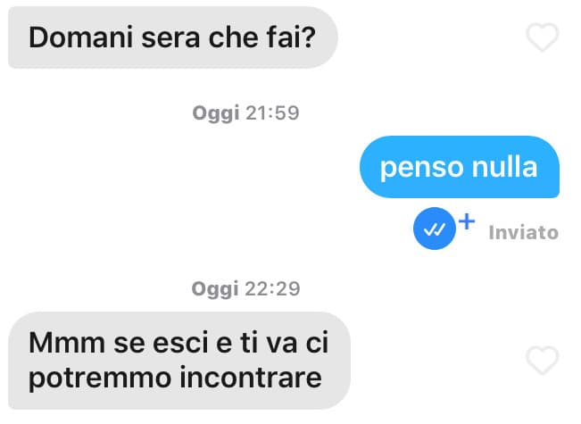 così. diretto.