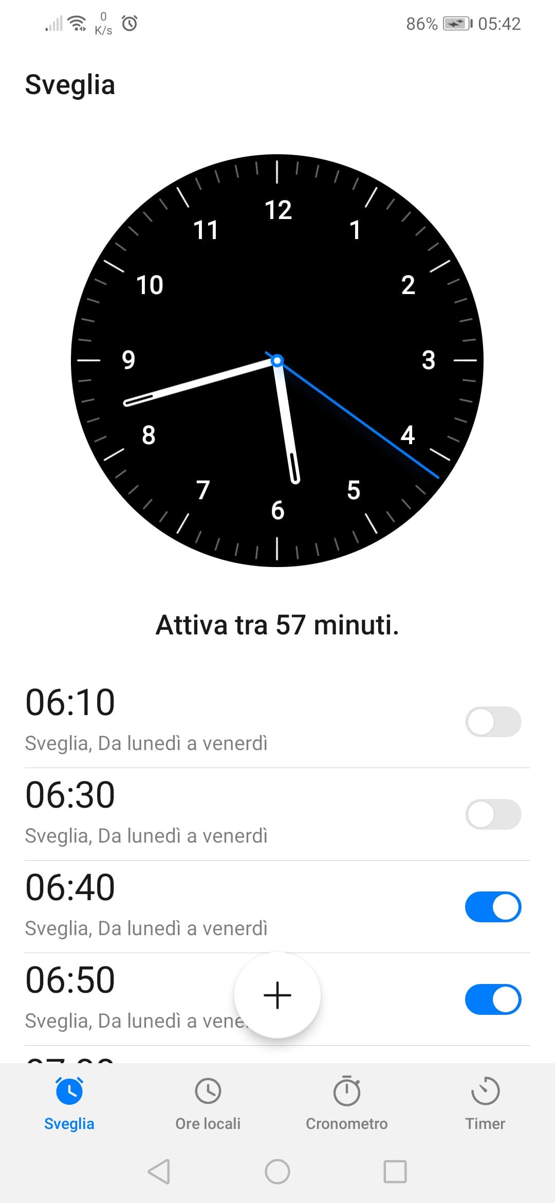 Non potrei essere più felice
