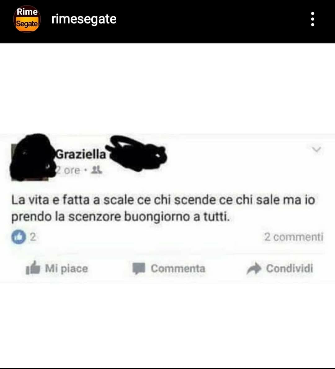 C'è qualquadra che non cosa