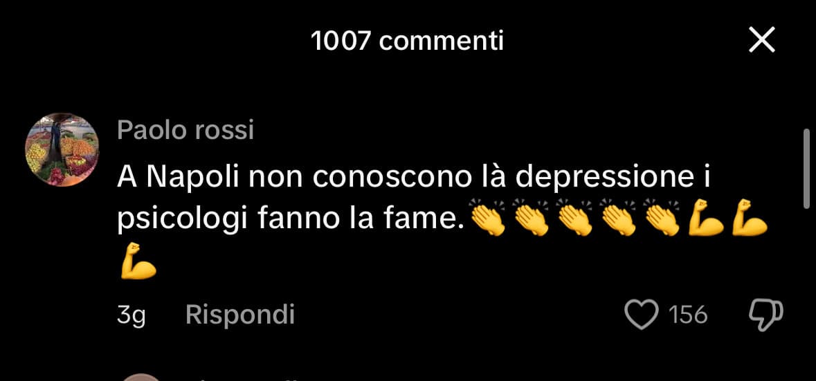 qi medio di un napoletano: