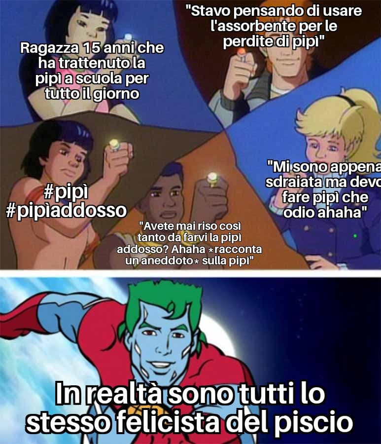 Anche questo, dopo diversi anni, va detto. È pii originale di uomo di 23 anni però