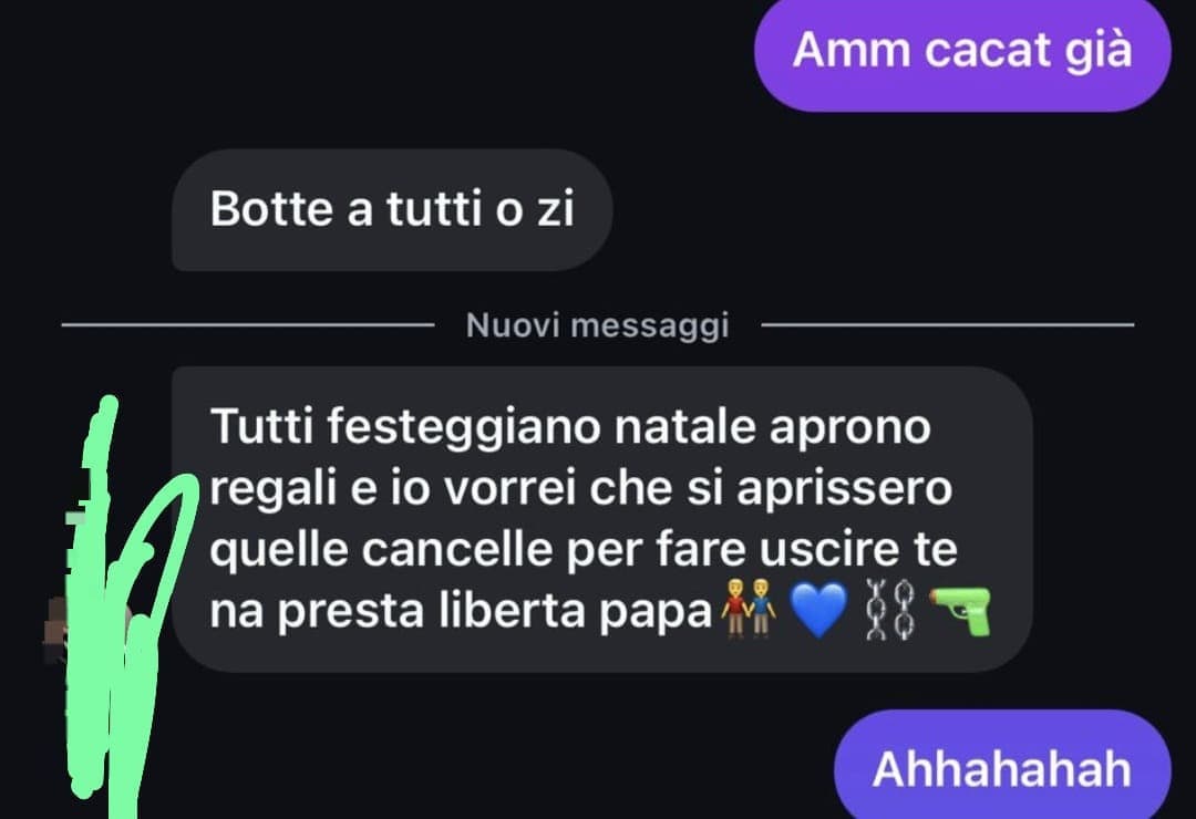 Il bro che prova a tirarmi su il morale durante la cena del 24