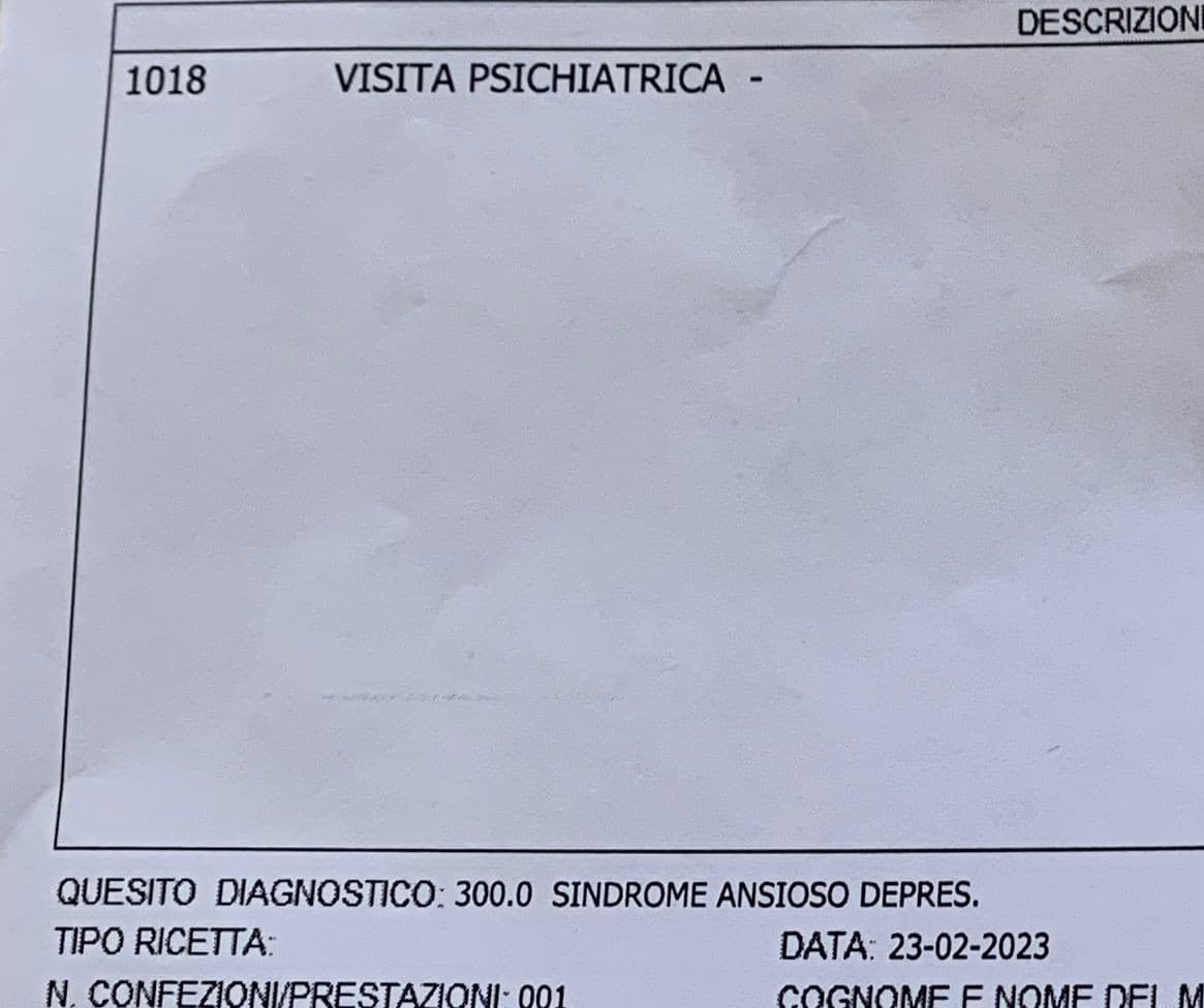 porca troia già non bastava il bpd,mi sento uno schifo viventr