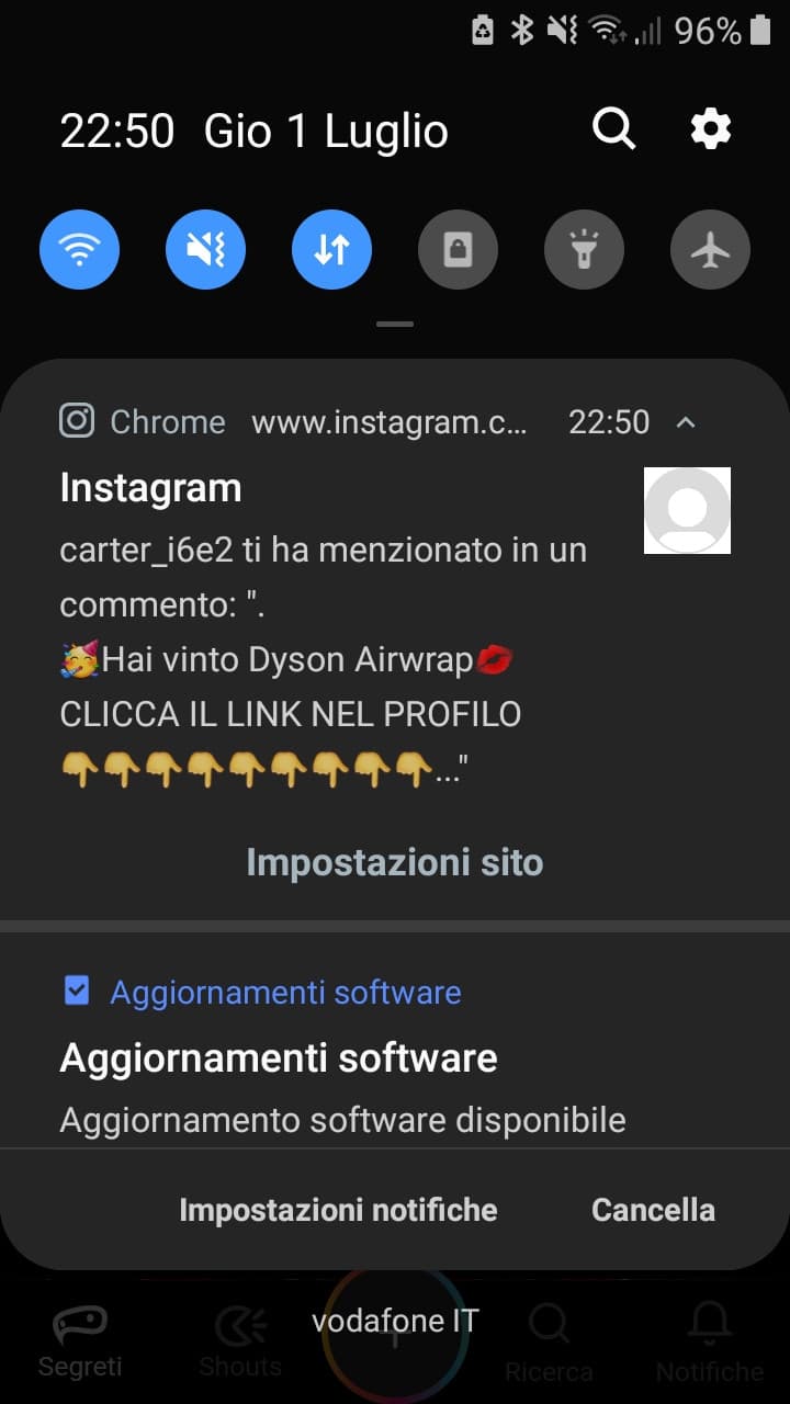 Certo amore, tre volte clicco su quel link proprio