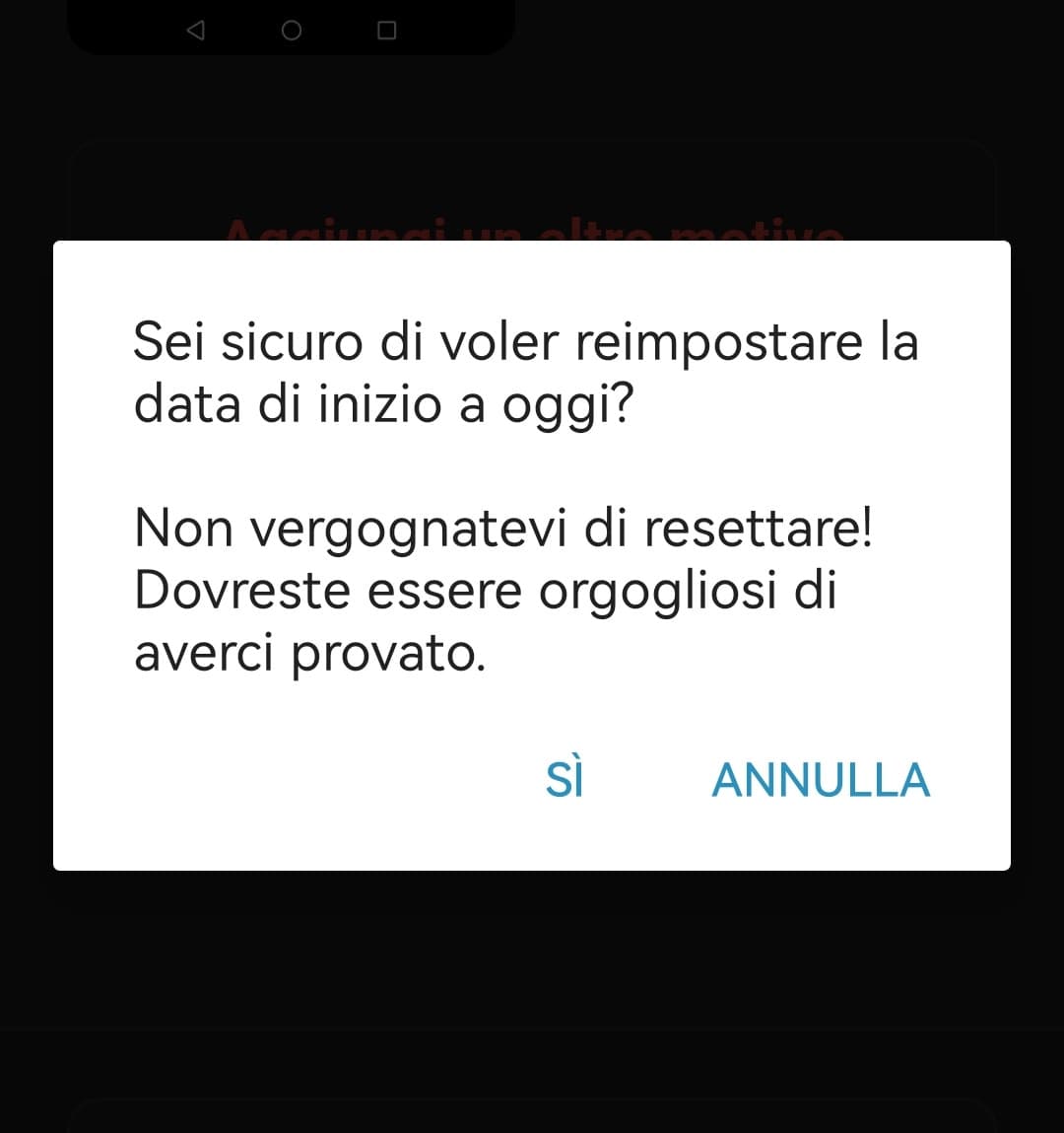 Autolesionismo - L'incubo di resettare