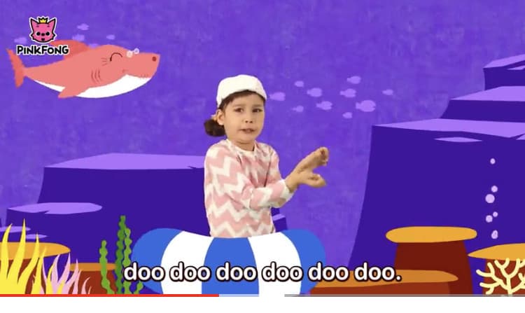 Baby shark do do do do baby shark dodododo baby shark ? 