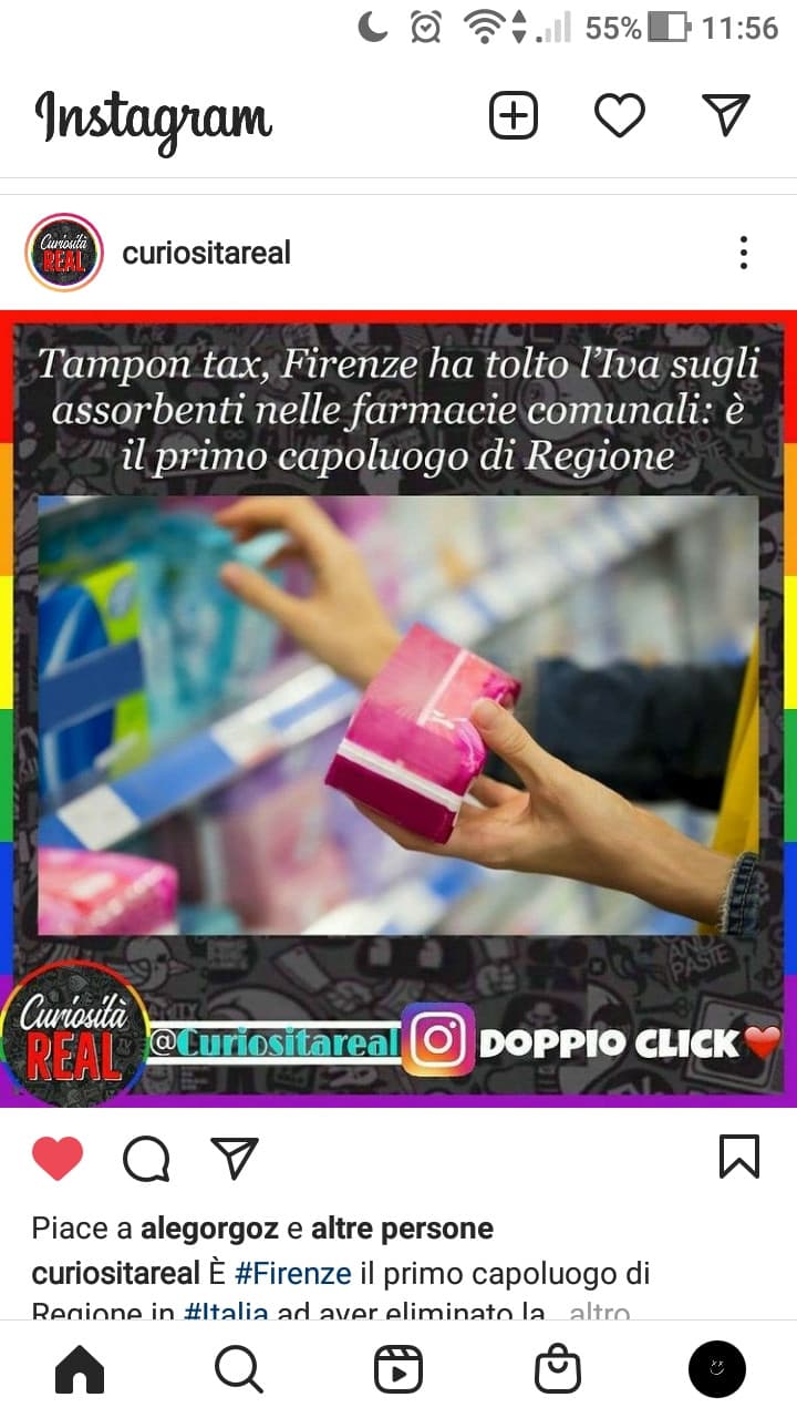 Tutte a comprare assorbenti a firenze