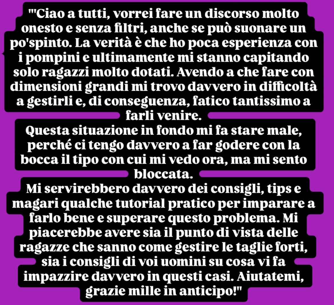 P******I, come si fanno?