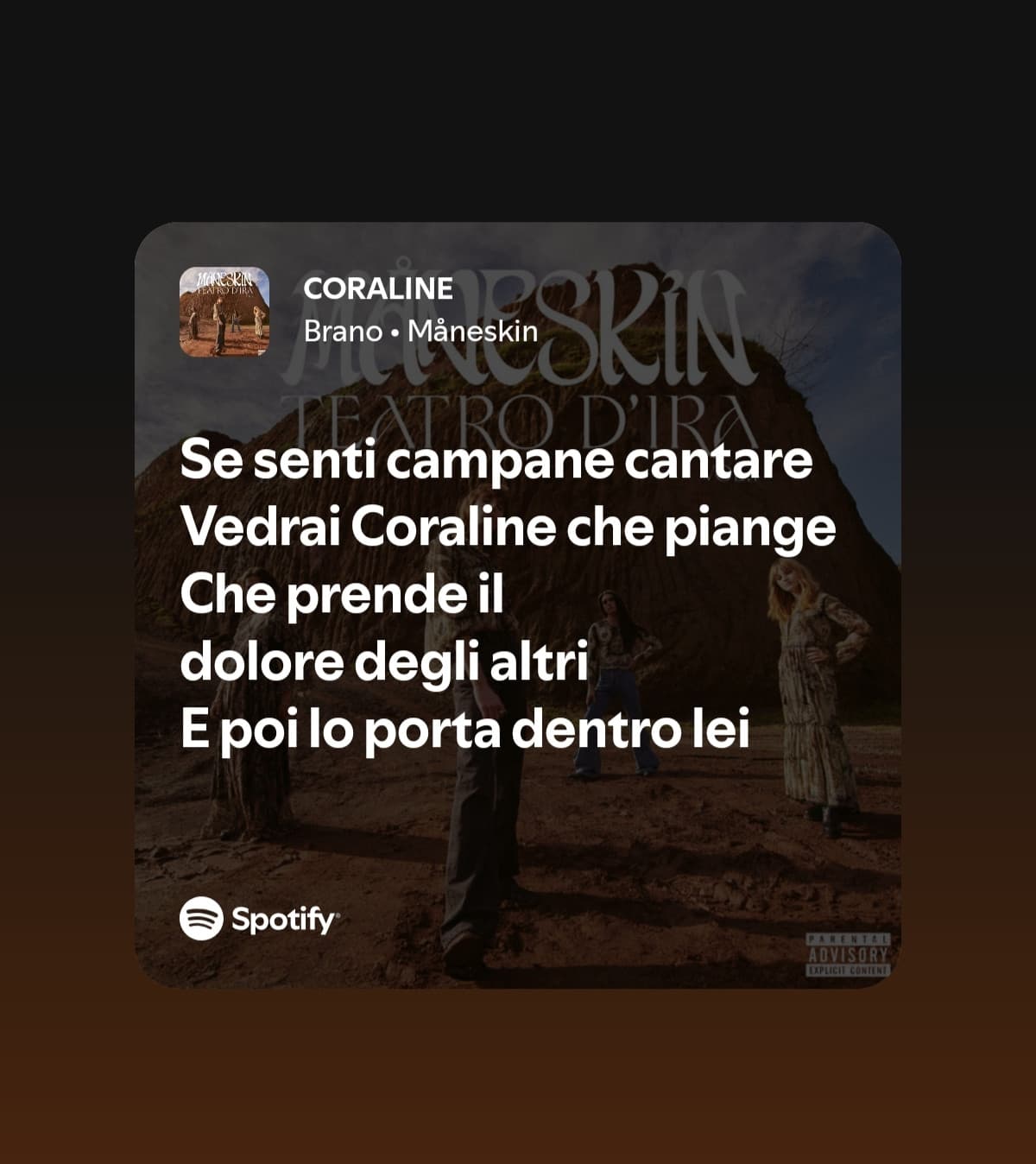CORALINE - Måneskin