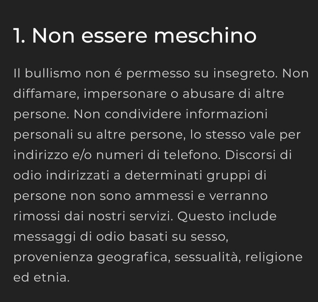 cara signora 40enne che mi ha segnalato lo shouts. Le porgo le mie scuse per aver rischiato di danneggiarea mente del suo povero bambino con i meme meschini ed inappropriati sulla shoah. Se ne vada a fare in culo. Buona serata?