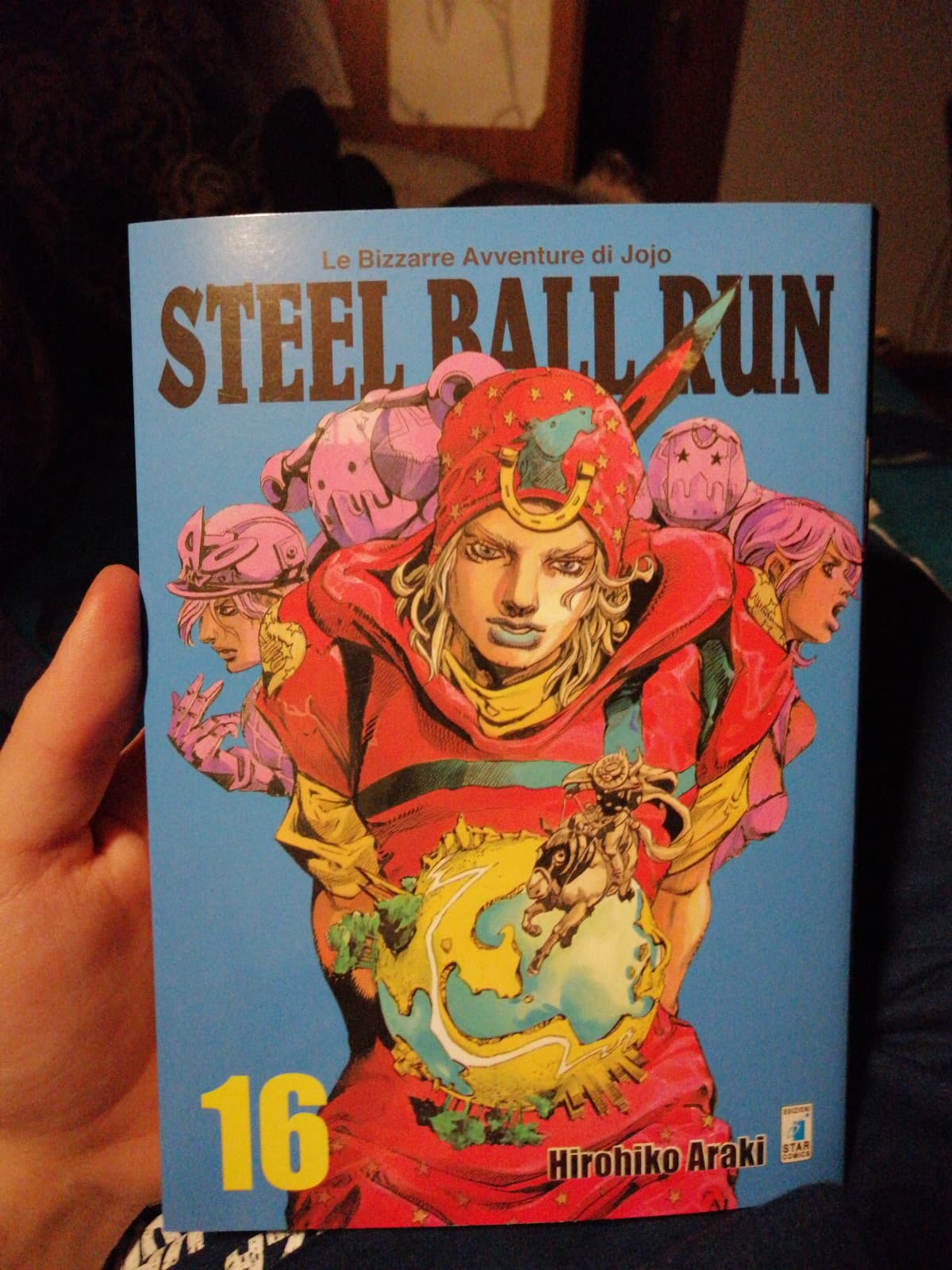 Ho finito Steel Ball Run, sto male, sono triste addio. 