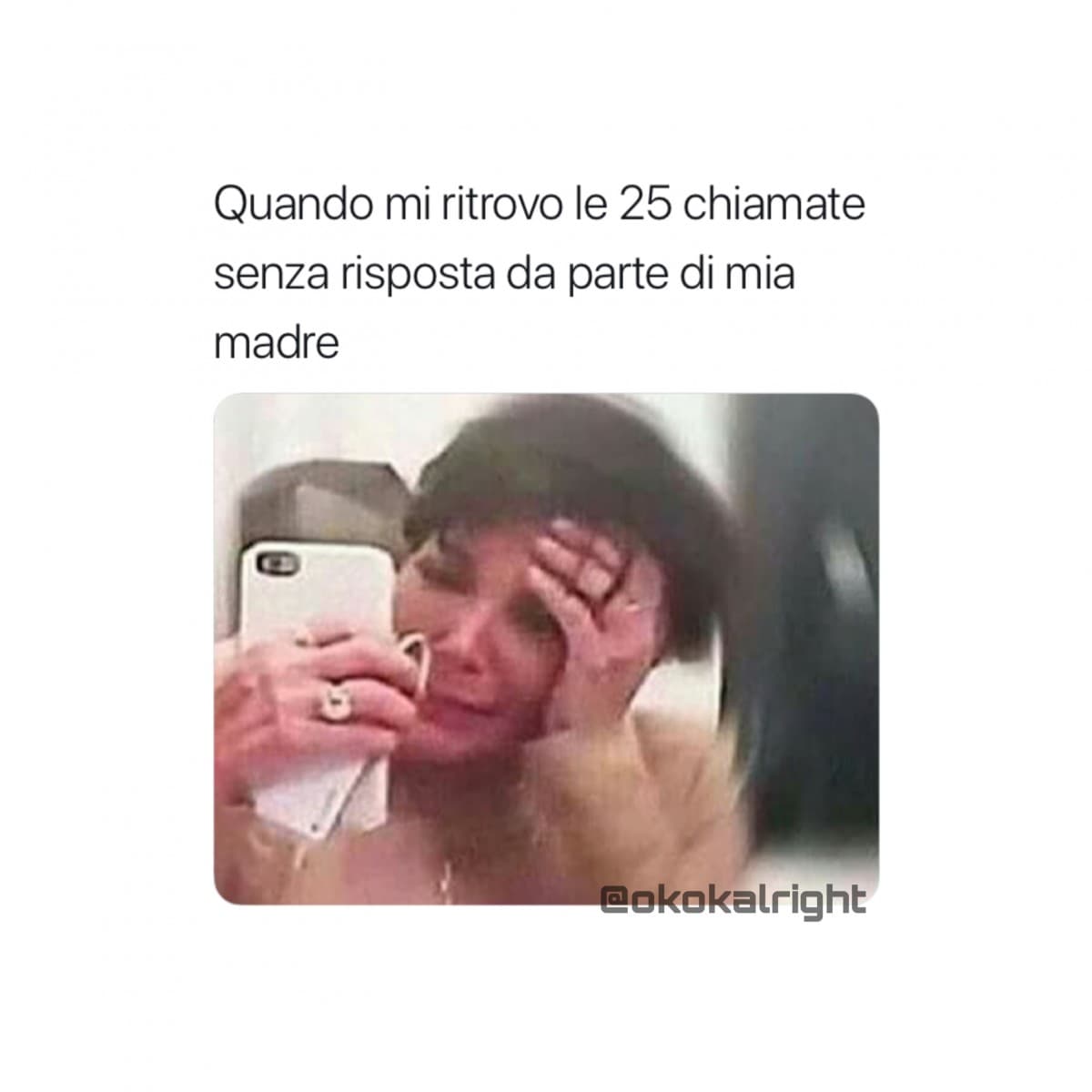 Chiamata dalla mamma
