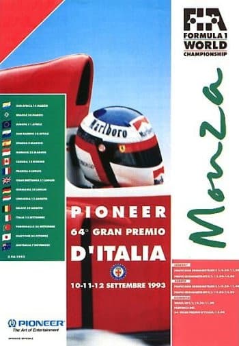 1993: Pioneer 64º Gran Premio d'Italia - Di padre in figlio