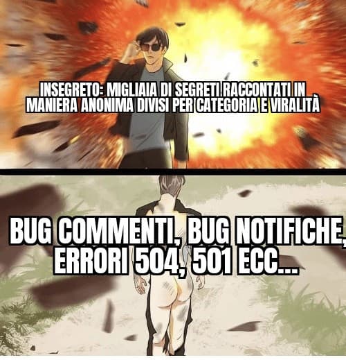 Anche se adesso sembra andare molto meglio per fortuna 