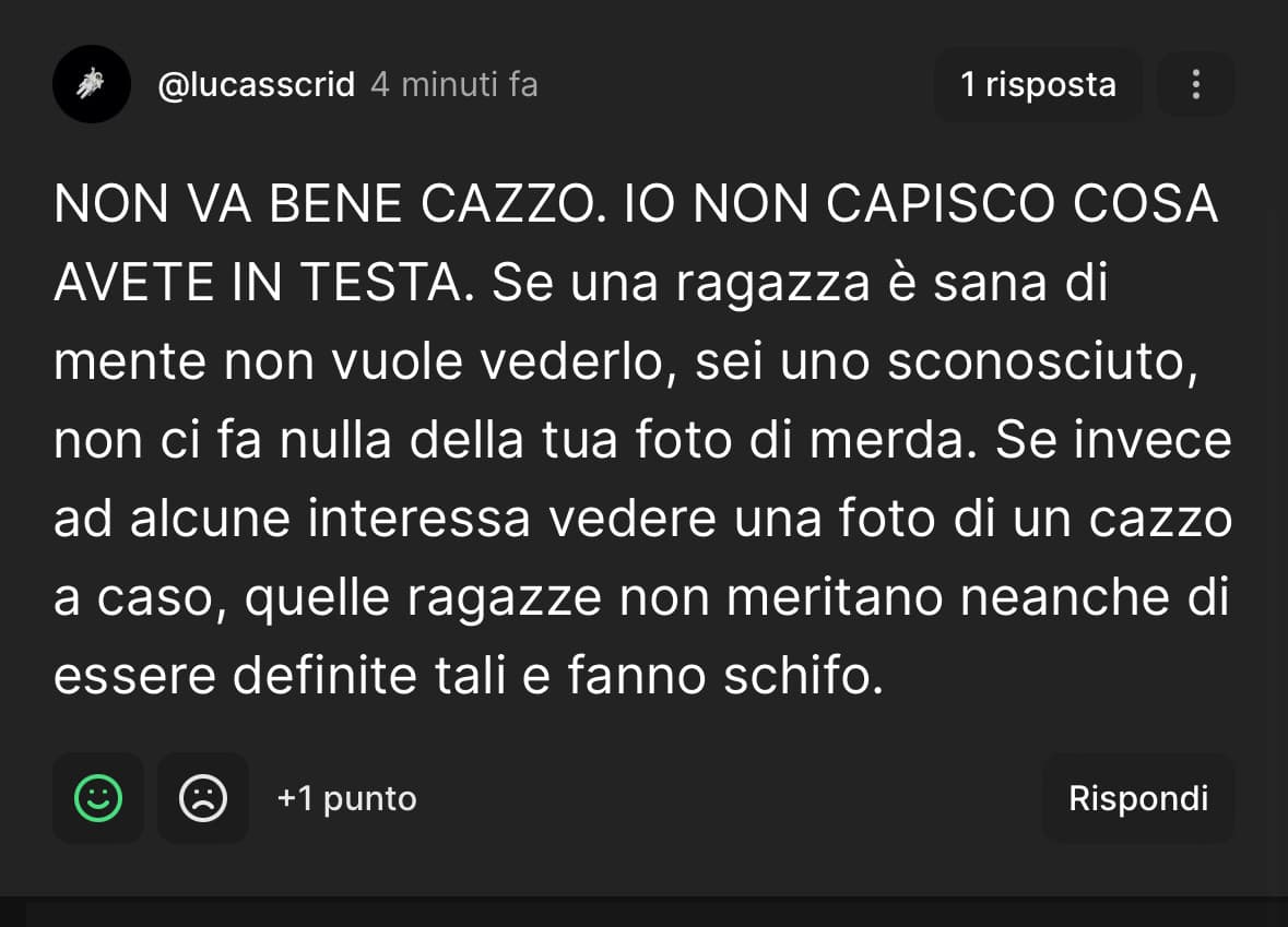 e poi si chiedono perché sto tizio scopa e loro no💀💀