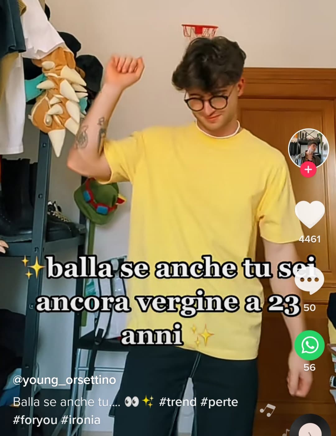 Anche su TikTok...?