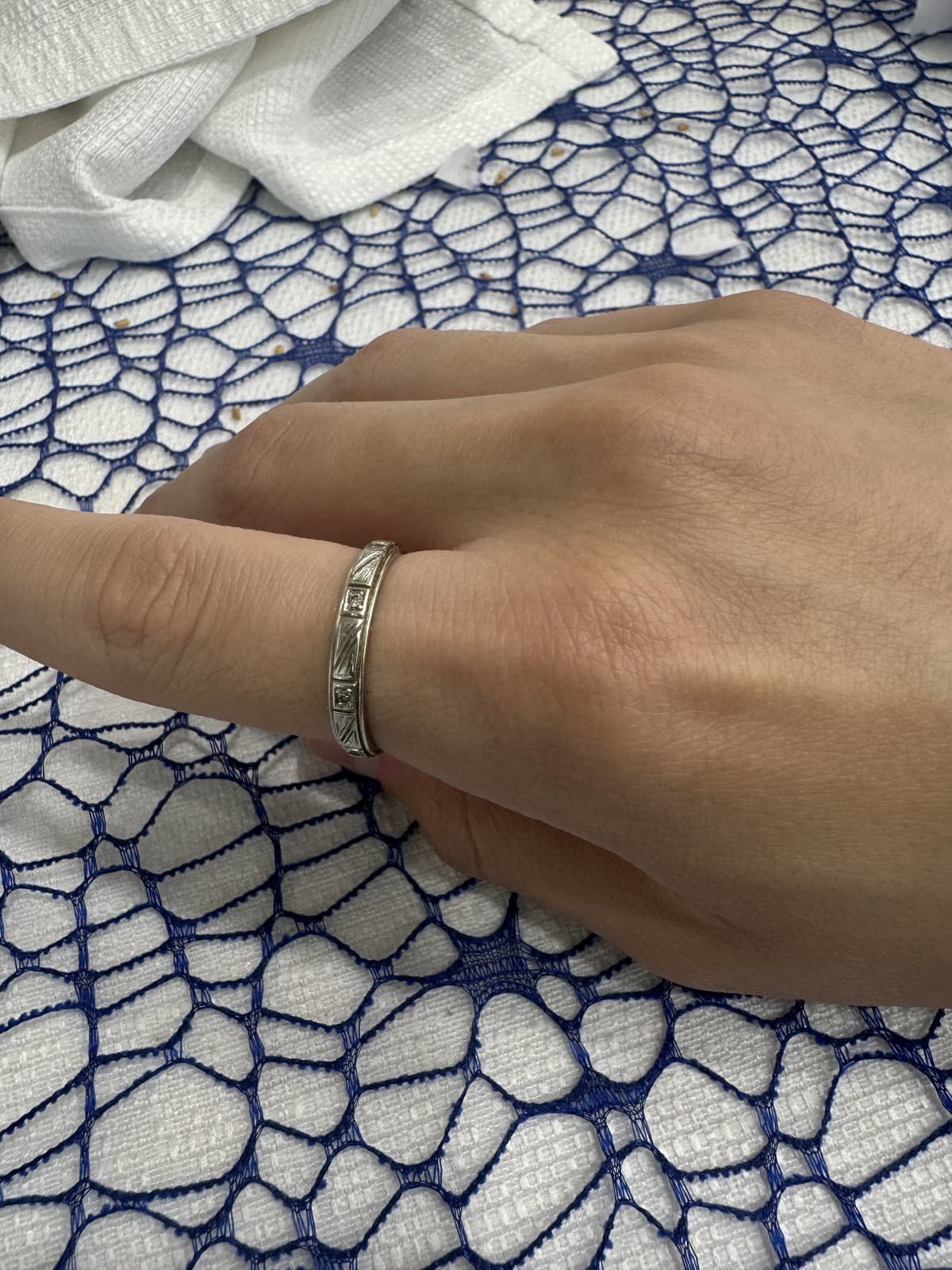 La bellezza del mio anello d’oro 