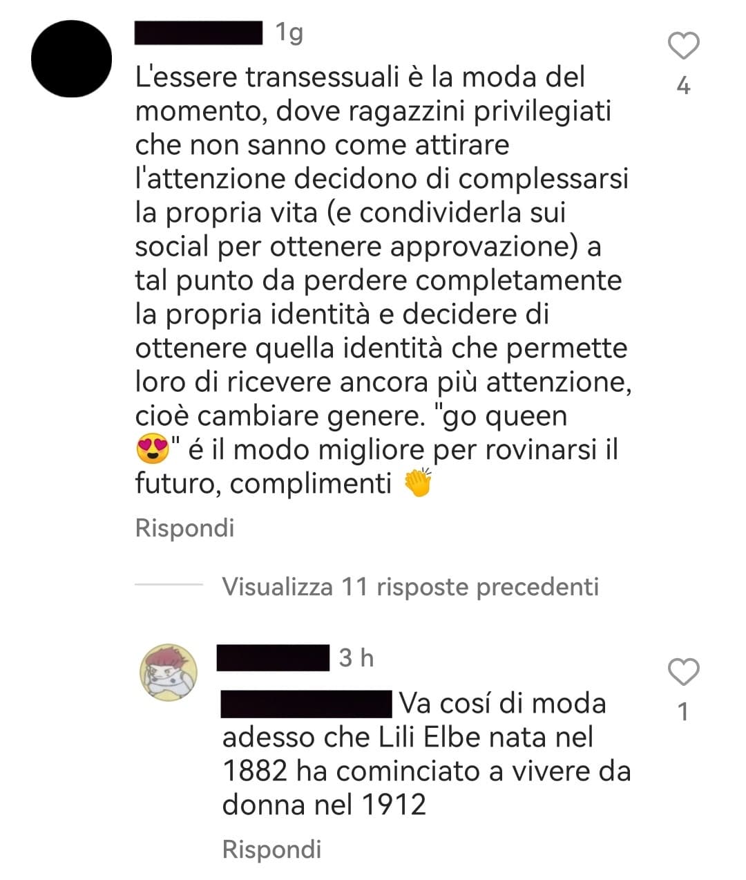 Se sto rincoglionito mi risponde sono proprio curiosa di sapere cosa dice (spoiler non lo fará) 