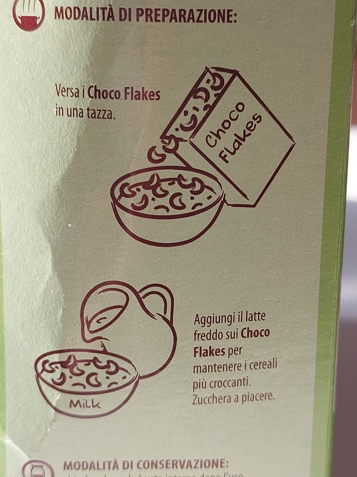 E comunque lo dicono anche le confezioni dei cereali che il latte va messo DOPO