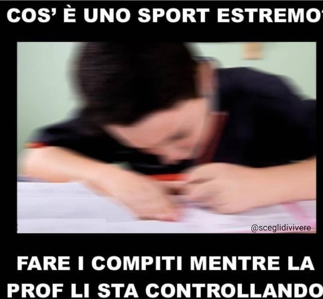 Me tutti i giorni...