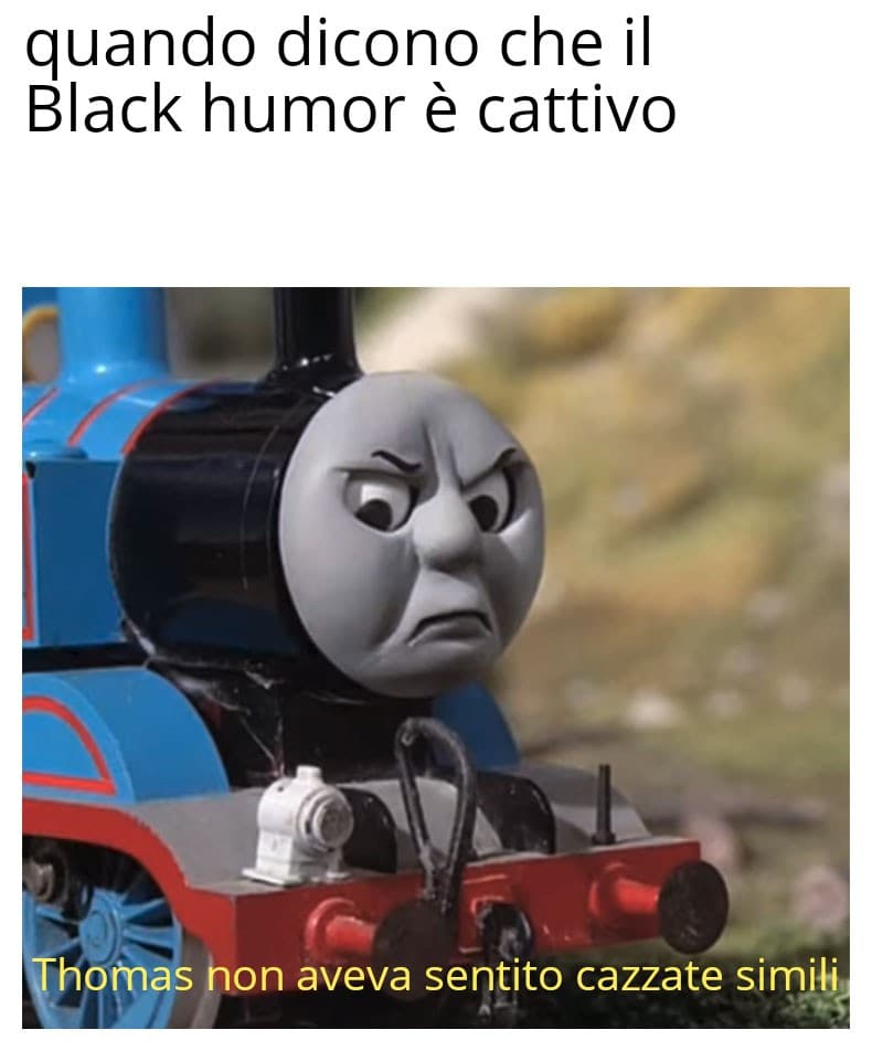 Un giorno farò Black humor 