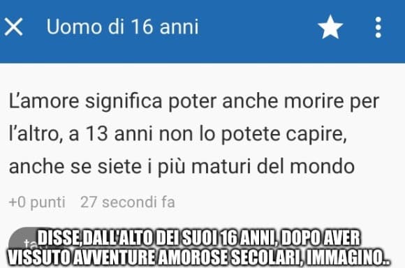 questo è l'ultimo, lo giuro 