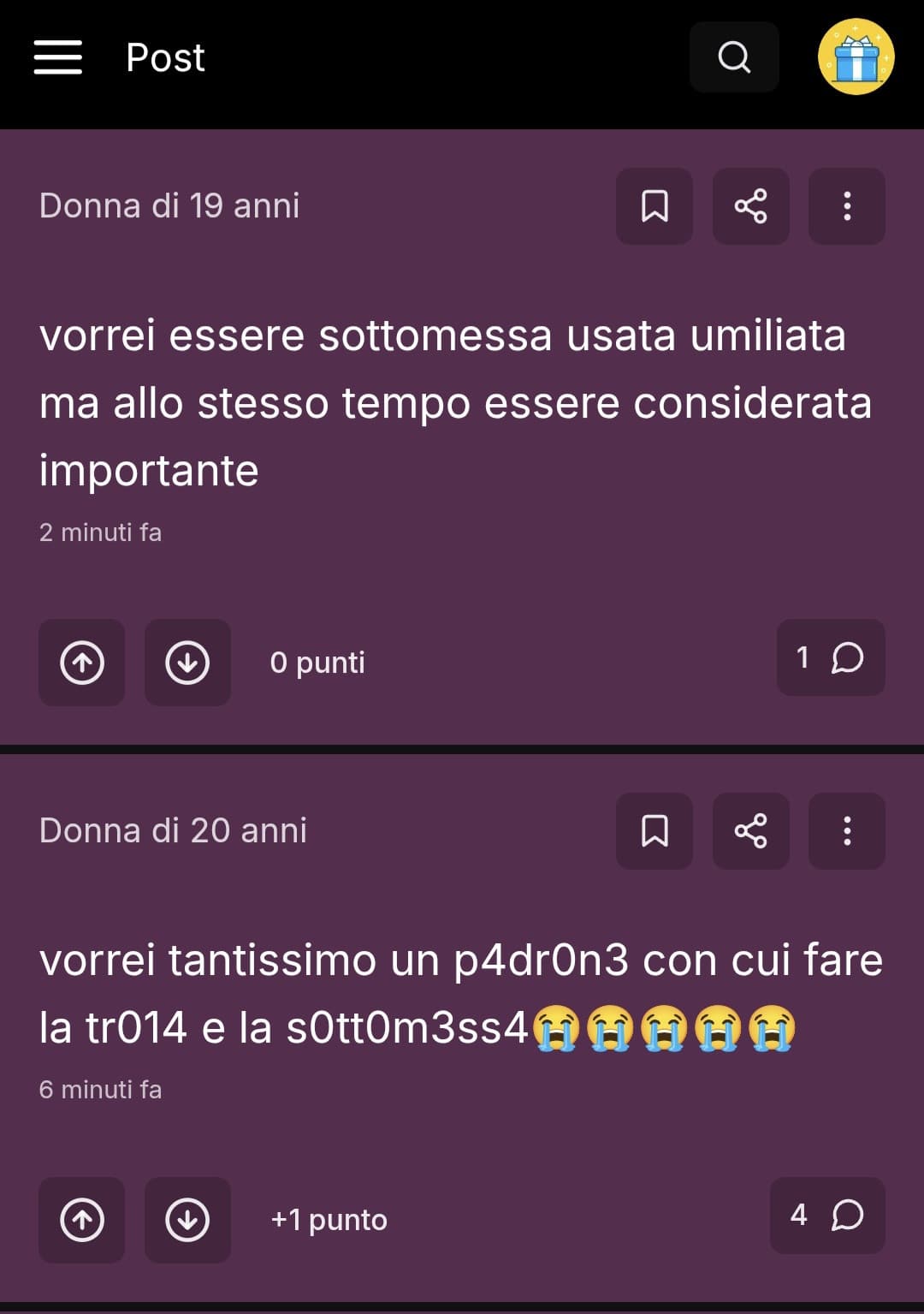 Poi chiedetevi perché il sito sta morendo eh