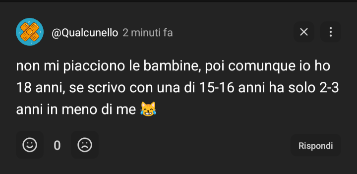 Qualcunello verginello non sa la legge