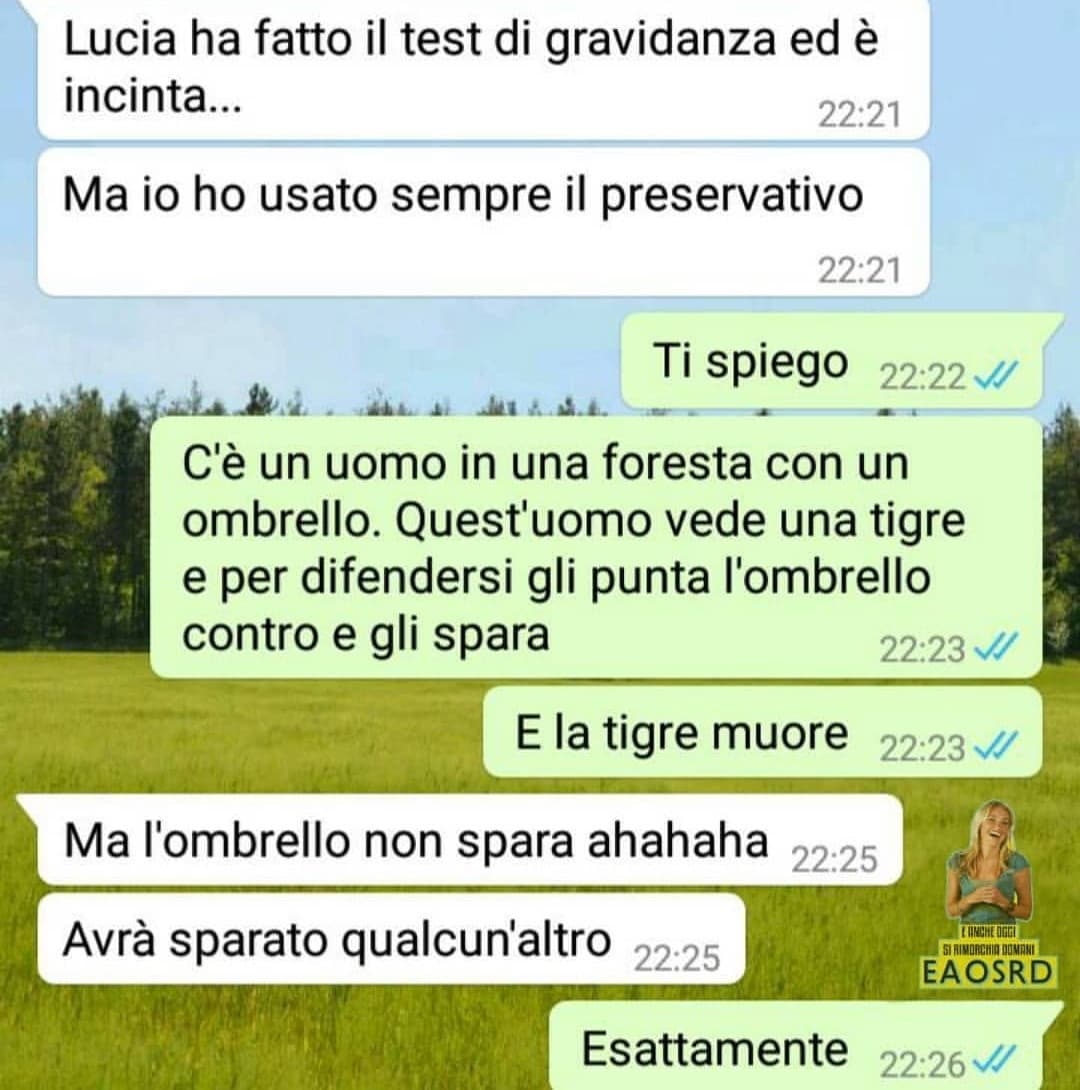 Ottima spiegazione ?