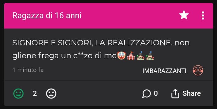 lo sentite anche voi?🎪