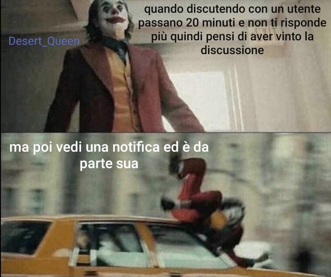 (Non è una frecciatina)