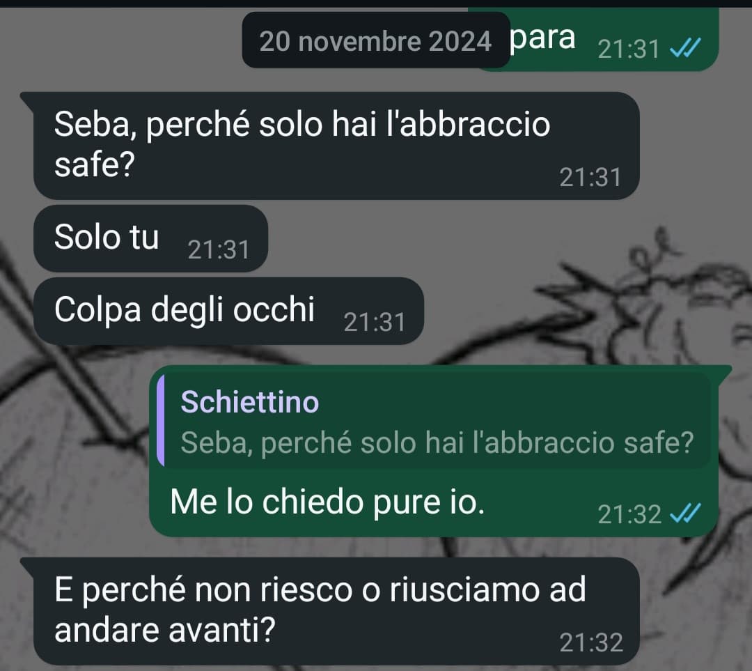 Comunque io voglio un premio