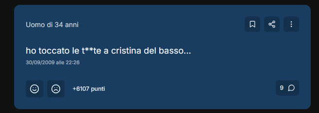 Una volta i segreti nei virali avevano molti più punti