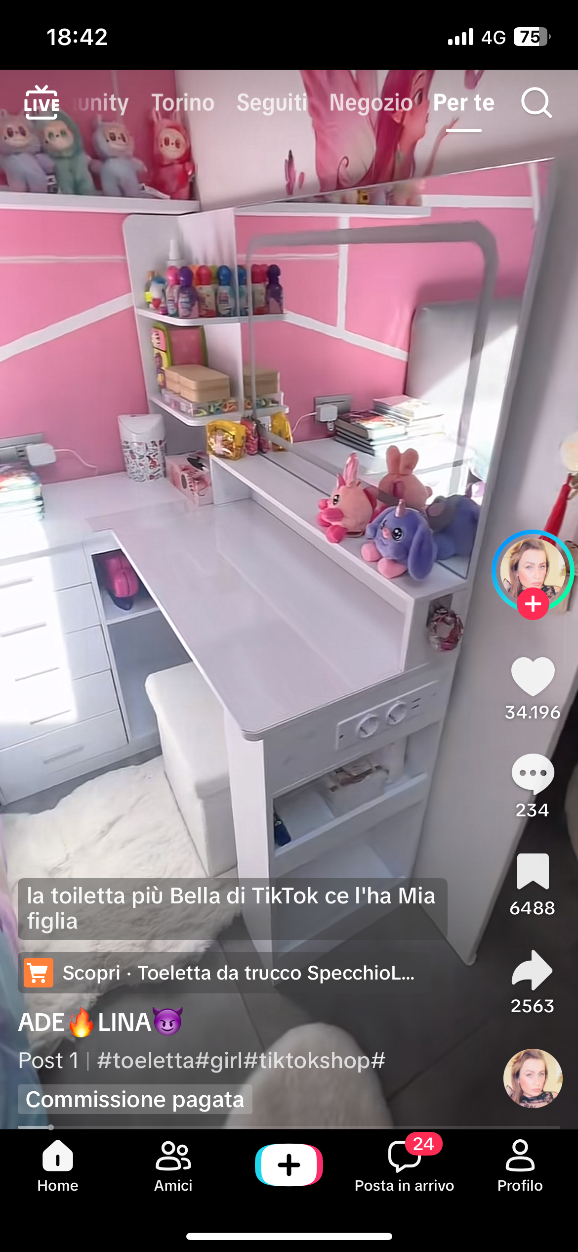 ma da quando si chiama toeletta