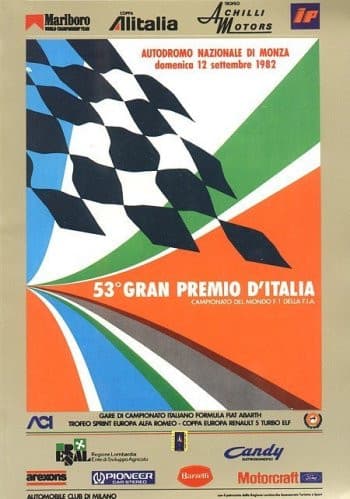 1982: LIII Gran Premio d'Italia - Arnoux, il guastafeste