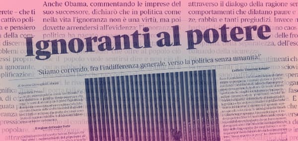 L'ignoranza regna sovrana in questo sito.