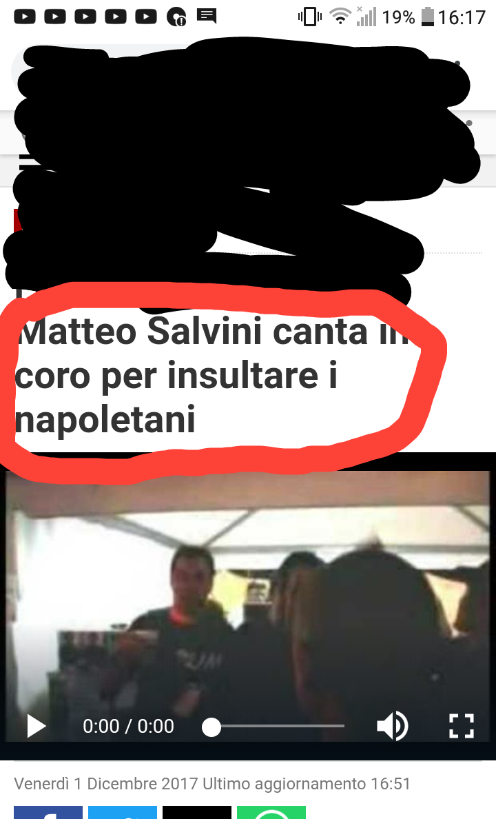 Per le persone che non credevano al razzismo di Salvini