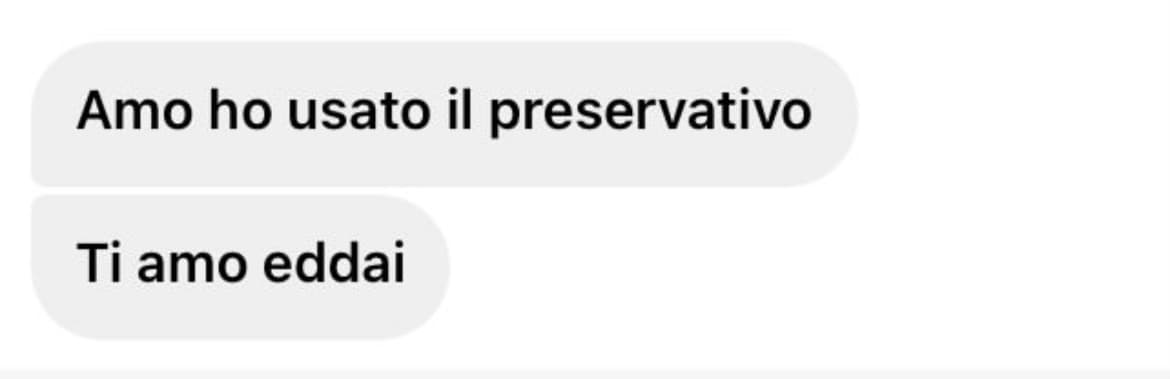 Questi qui praticamente hanno tradito la fidanzata e questi sono i messaggi che hanno mandato. 