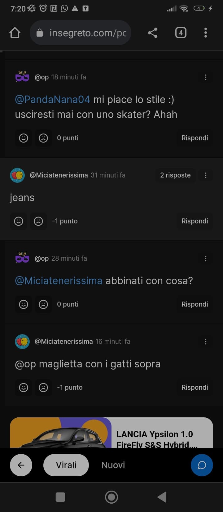 convo + alte del sito