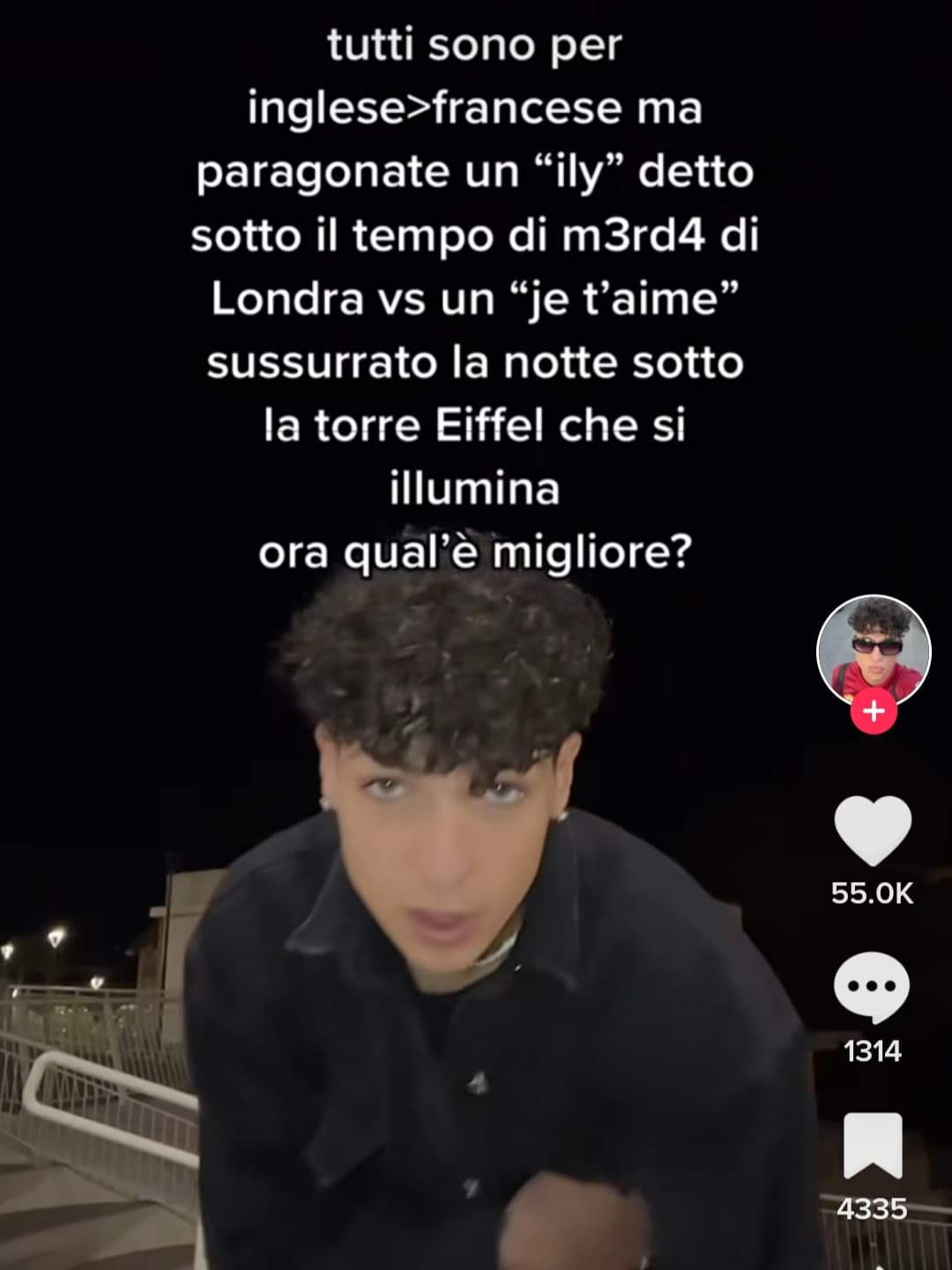 Si e mentre i ratti della torre Eiffel ti mangiano i calzini