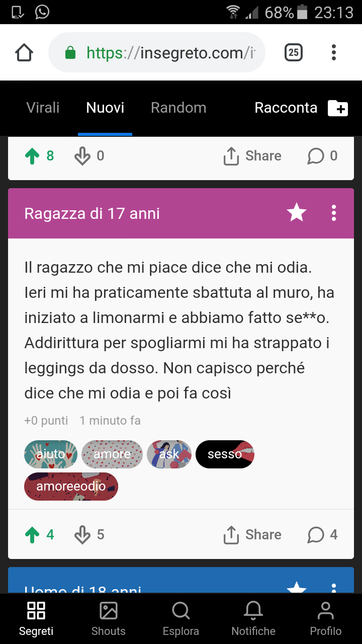 Se funziona così  vorrei tanto che la mia crush mi odisse