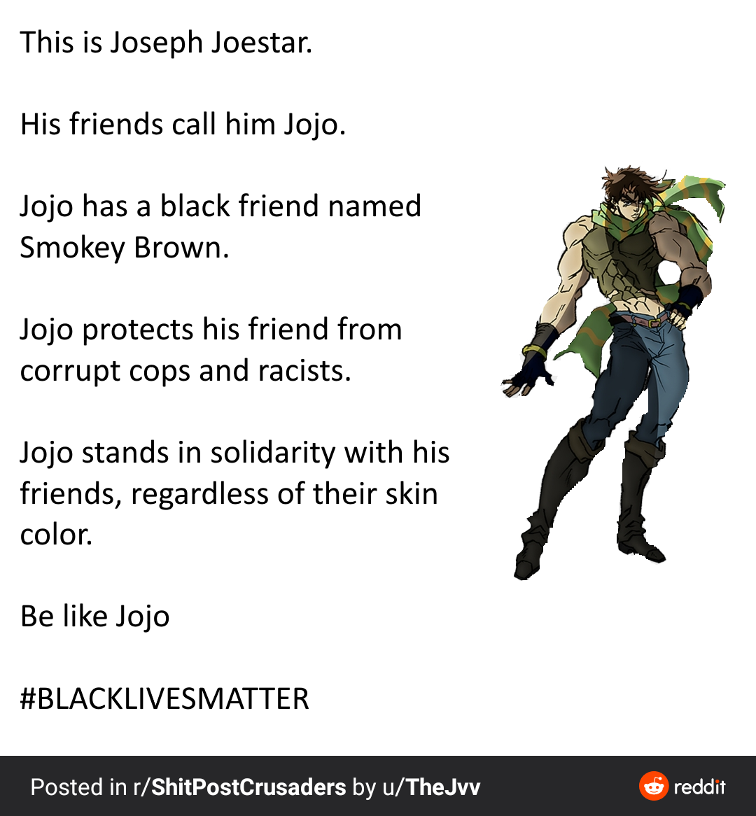 Be like JoJo