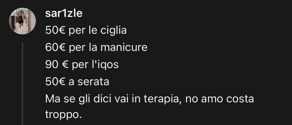 Io che resto cessa per andare in terapia 😢🥹